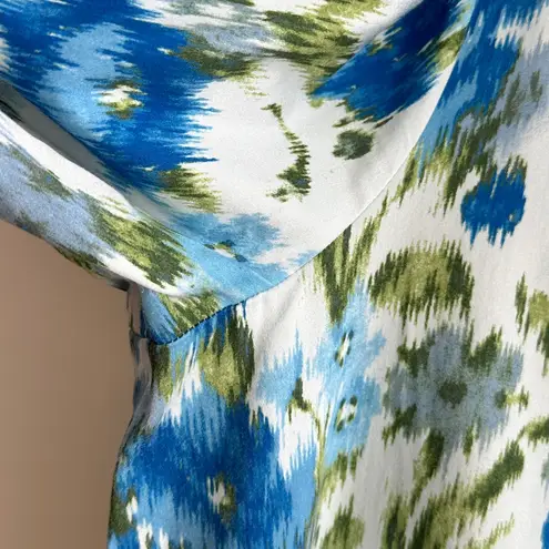 Tuckernuck Afternoon Showers Tate Dress, Blue and Green, Size XXXL