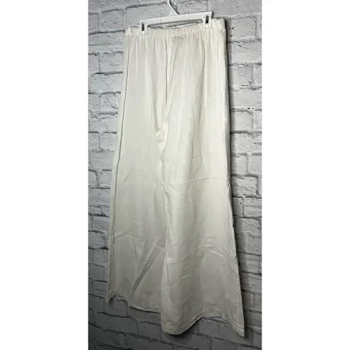 Bryn Walker  wide leg 100% linen pants, size S.