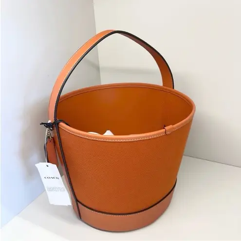 Coach  Trick Or Treat Bucket With Halloween Pumpkin In Regenerative Cotton CCE05 thumbnail 5