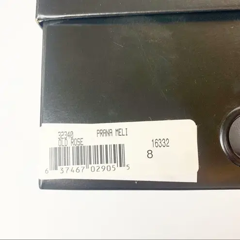 Melissa NIB Prana Square Toe PVC Jelly Loafers 8 Pink