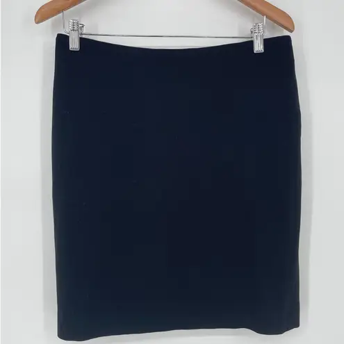 Max Mara Black Pencil Skirt Made in Italy Business Professional Knee Length