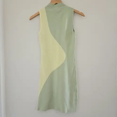 Peppermayo | the palms mini dress neon summer knit dress sleeveless s/m/l