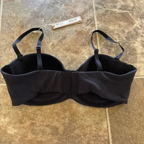 SKIMS Fits Everybody Strapless Bra Onyx Size 36C