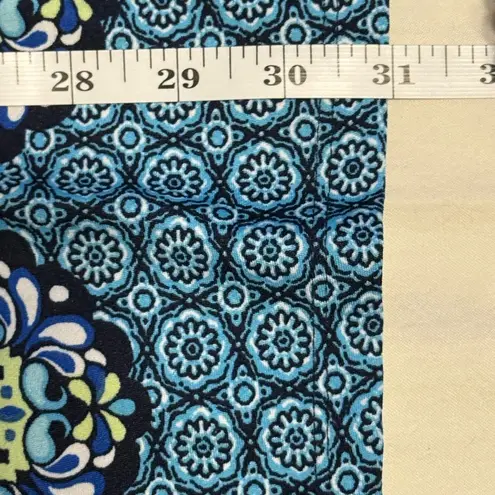 kim rogers Curvy Blue and White Patterned Dress