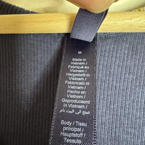 SKIMS Sleep Set Womens Medium Rib Daisy Tank Top & cotton ribbed boxer shorts