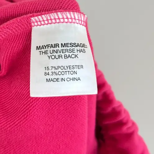 THE MAYFAIR GROUP It's Not You, It's Me Sweatshort in Pink Size Small/Medium