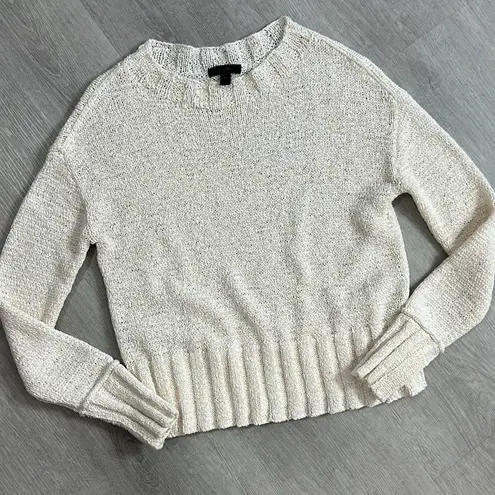 J.Crew  • wide rib crewneck sweater