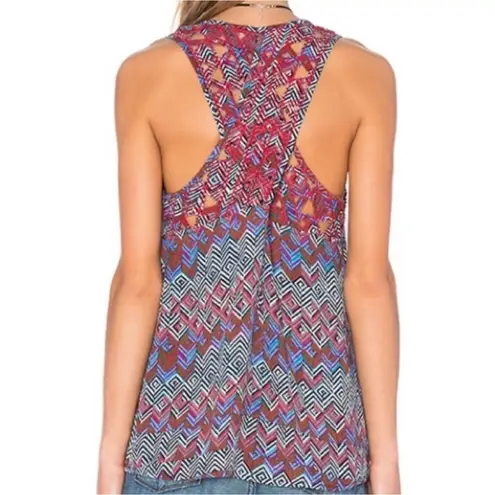 Ella Moss Anthropologie  Kalisa Cross Back Tank Top