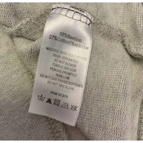 Alo Yoga  Bamboo Dolman Shearling Snap Neck Curved Hem Sweatshirt medium