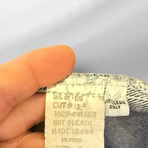 Vintage Steel Jeans Denim Vest Blue