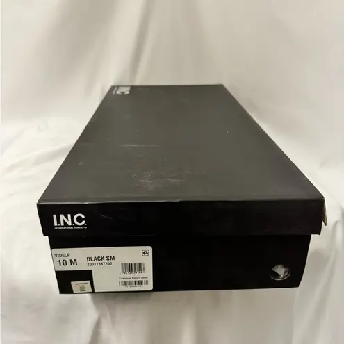 INC International Concepts Black Stiletto Heeled Boots Size 10