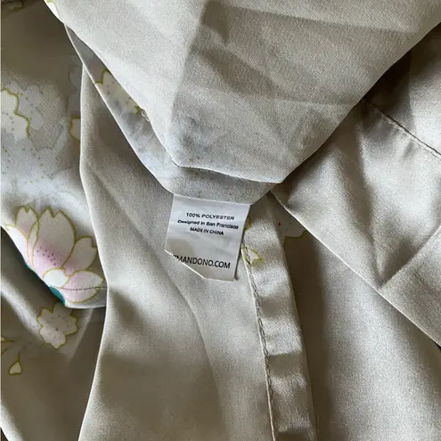 KIM + ONO Long Peacock Floral Kimono