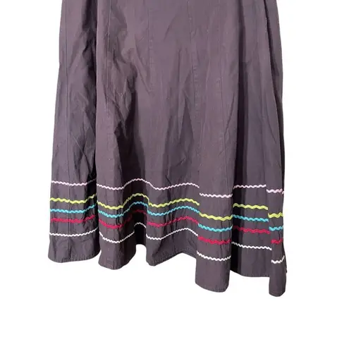 Sunny Leigh Brown Maxi Skirt Size 4