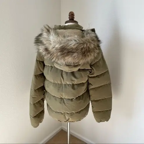 Denim & Supply Ralph Lauren Ralph Lauren Down Parka Military Jacket Denim & Supply Fur Hood Sherpa Hood Sz M