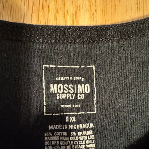 Mossimo Supply Co. Black Sleeveless Tank Top Size XL