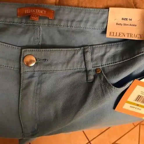 Ellen Tracy Betty Slim Ankle Pants