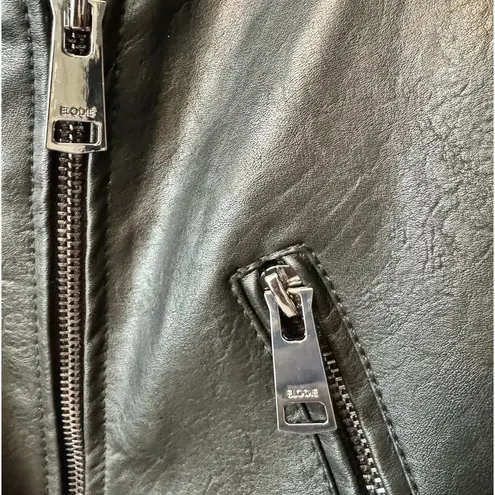 Elodie EUC Eloidie Faux Leather Motorcycle Jacket