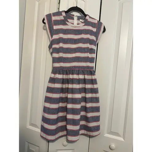 Freeway Apparel Freeway Women's Striped Sleeveless Dress, Casual Summer Dress, Size M