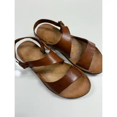 SANDY CIGAR SANDALS Brown Size 7