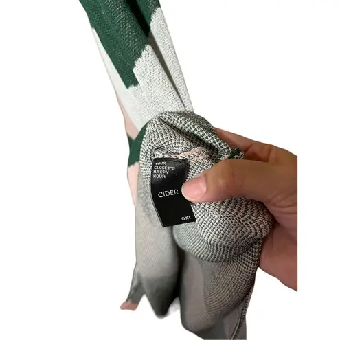 Cider Contrasting Knit Cami Midi Dress Size XL