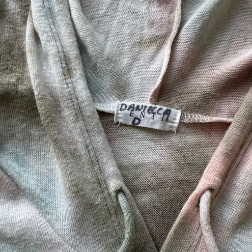 enti. Tie Dye Tunic Hoodie Sweater