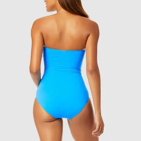 Anne cole Anne Cole $88 Twist-Front Ruched One-Piece Swimsuit 8 M