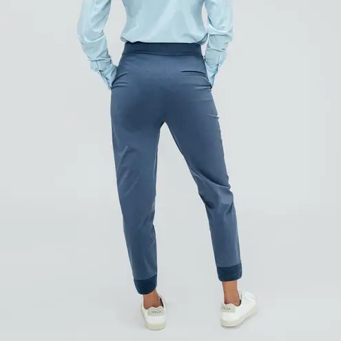 MINISTRY OF SUPPLY Kinetic Tapered Pull On Jogger Pants Slate Blue Sz 4 Small