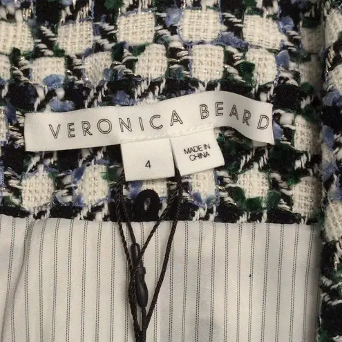 Veronica Beard NWT Diego Dickey Jacket Blue/Pinegrove Multi Professional Size 4 - Image 5