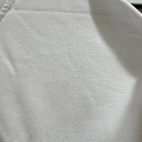 QUEEN OF Sparkles Snowman Sweatshirt White Size L