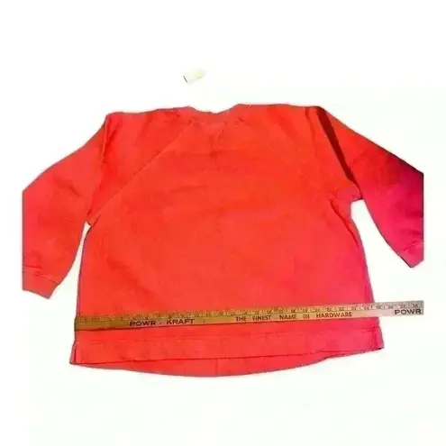 Fresh Produce NWT Vintage Sweatshirt Long Sleeve Graphic orange Tropical S