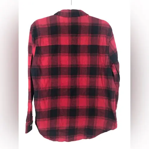 Full Tilt Women’s  for Tillys red and black Buffalo plaid cotton flannel size XL