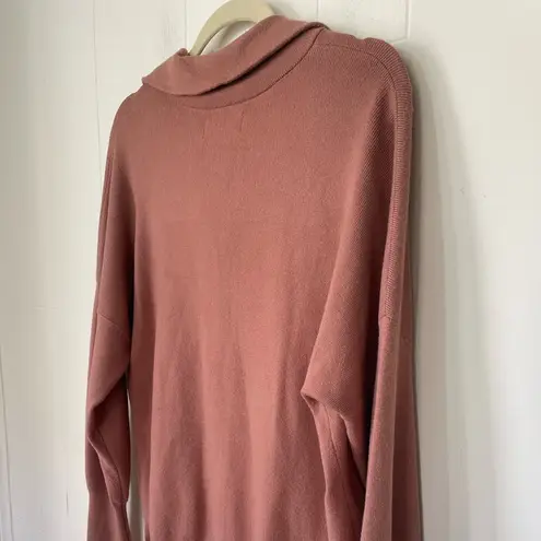 Abercrombie & Fitch  Dark Rose Soft A&F Collection 1/4 Zip Sweater ~ Size S - Image 8
