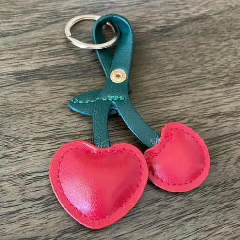 Cherry Keychain Bag Charm Red thumbnail 2