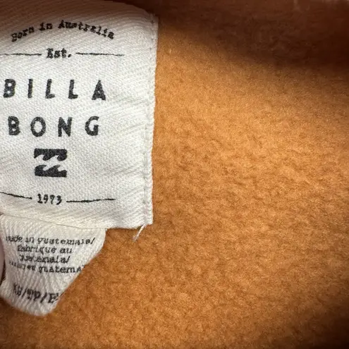 Billabong Women's  Orangish Rust Colored Oversized Sweatshirt Ron Jon Surf XSmall