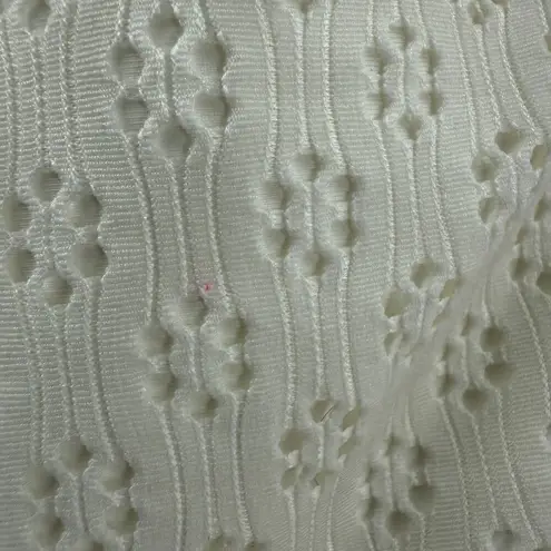 NWOT Sea Angel Bridal White Eyelet One Piece Ruffle Swimsuit Women's Size XL