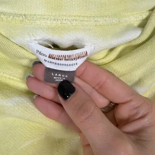 Anthropologie Women's Large Tie Dye‎ Sweatshirt Crew Neck Pullover Casual Comfy Loungewear