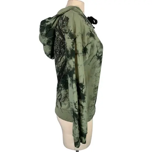 Affliction Vintage Y2k Pull Over Hoodie Sweatshirt Size XS