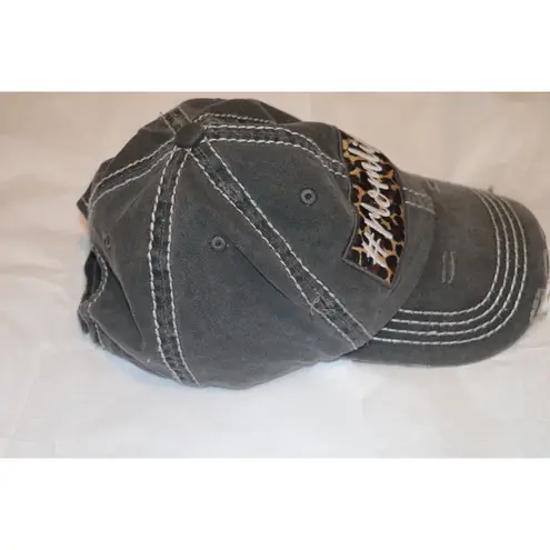 KBETHOS Women's Mom Life Vintage Distressed Stitch Baseball Cap Hat