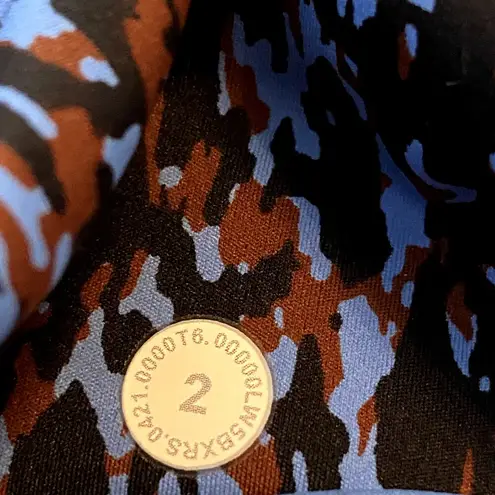 Lululemon  Fast and Free High-Rise Tight 25" Leopard Camo Blue Nile Multi 2 thumbnail 3