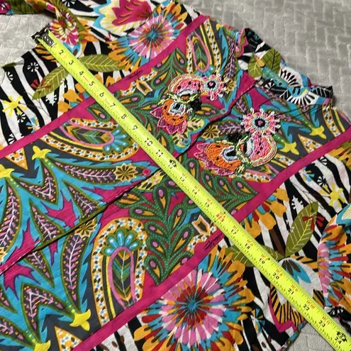 Antica Sartoria by Giacomo Cinque Beaded Shirt Dress Tunic Coverup Summer
Wear Size undefined