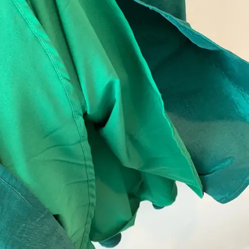 Minuet NEW Green Strappy Open Back Plunge Neckline Mini Party Dress Medium M