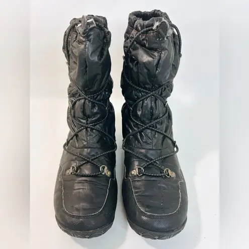 The North Face  Primaloft Ice Queen Black Waterproof Snow Boots size 10