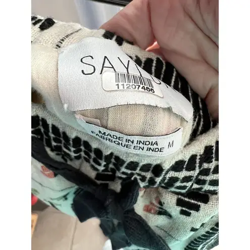 Saylor  Abstract Nylah Cotton Shorts Size Womens Medium Multi Color - Image 7