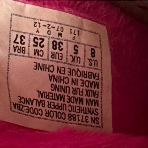 Bobs by Skechers GlitterZebra Print Slip son Shoes Black White 8 Faux Fur Lined