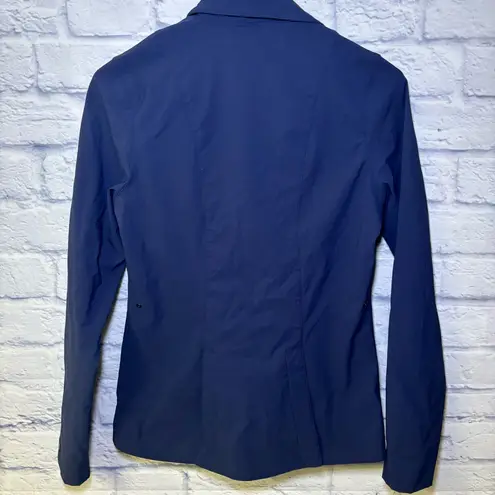 Kerrits Equestrian Competitor Coat Navy Horse Riding Jacket Stretch Small