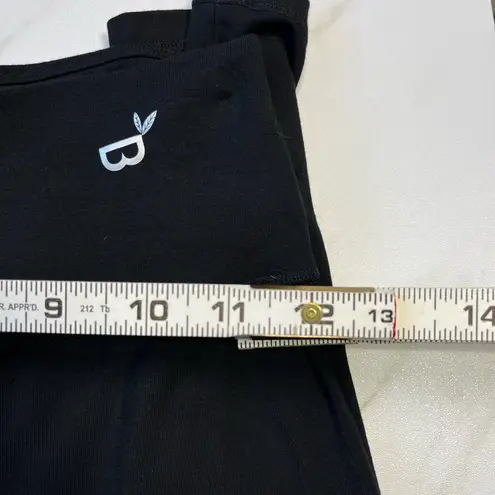 Boody Bamboo Lightweight soft Cropped black Leggings xs