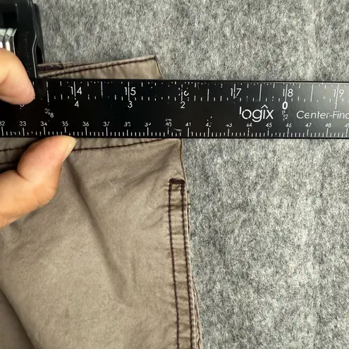 Free People  Womens‎ Size 4 The Thing Is Low Rise Utility Cargo Pants Brown