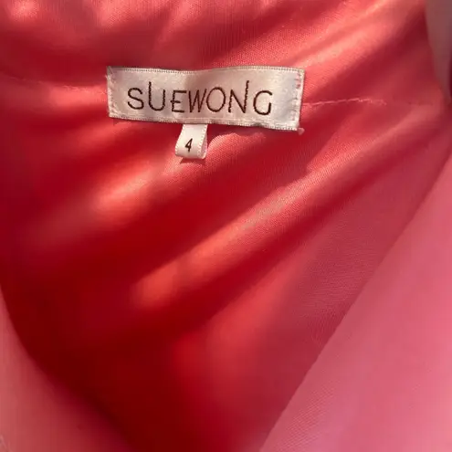 Sue Wong Soutache Asymmetrical Dress Size 4