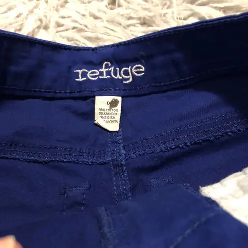 Refuge 🦄 Charlotte Russe  Blue High Waisted Shorts
