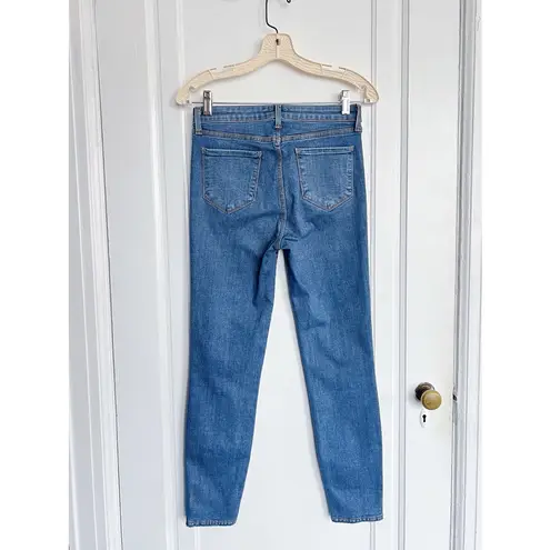 L'Agence L’AGENCE • Margot Cropped Skinny Jean in Light Vintage high rise super stretch